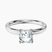 Pre-Designed 18kt White Gold Four Prong Solitaire 2mm Lab Diamond Ring