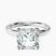 Pre-Designed Platinum Four Prong Solitaire 2mm Lab Diamond Ring