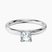 Pre-Designed Platinum Four Prong Solitaire 2mm Lab Diamond Ring