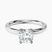 Pre-Designed 18kt White Gold Four Prong Solitaire 2mm Lab Diamond Ring