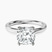Pre-Designed Platinum Four Prong Solitaire 2mm Lab Diamond Ring