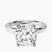 Pre-Designed Platinum Four Prong Solitaire 2mm Lab Diamond Ring