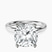 Pre-Designed 18kt White Gold Four Prong Solitaire 2mm Lab Diamond Ring