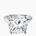 Pre-Designed Platinum Four Prong Solitaire 2mm Lab Diamond Ring