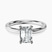 Pre-Designed Platinum Four Prong Solitaire 2mm Lab Diamond Ring