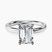 Pre-Designed Platinum Four Prong Solitaire 2mm Lab Diamond Ring