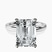 Pre-Designed Platinum Four Prong Solitaire 2mm Lab Diamond Ring