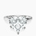 Pre-Designed Platinum Four Prong Solitaire 2mm Lab Diamond Ring