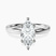 Pre-Designed Platinum Four Prong Solitaire 2mm Lab Diamond Ring