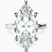 Pre-Designed Platinum Four Prong Solitaire 2mm Lab Diamond Ring
