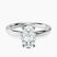 Pre-Designed Platinum Four Prong Solitaire 2mm Lab Diamond Ring