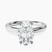 Platinum Four Prong Solitaire 2mm Lab Diamond Ring