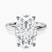 Pre-Designed Platinum Four Prong Solitaire 2mm Lab Diamond Ring