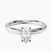 Pre-Designed Platinum Four Prong Solitaire 2mm Lab Diamond Ring