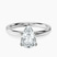 Pre-Designed Platinum Four Prong Solitaire 2mm Lab Diamond Ring