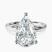 Pre-Designed Platinum Four Prong Solitaire 2mm Lab Diamond Ring