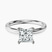 Pre-Designed Platinum Four Prong Solitaire 2mm Lab Diamond Ring