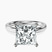 Pre-Designed Platinum Four Prong Solitaire 2mm Lab Diamond Ring