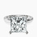 Pre-Designed Platinum Four Prong Solitaire 2mm Lab Diamond Ring