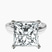 Pre-Designed Platinum Four Prong Solitaire 2mm Lab Diamond Ring