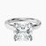 Pre-Designed Platinum Four Prong Solitaire 2mm Lab Diamond Ring