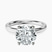 Pre-Designed Platinum Four Prong Solitaire 2mm Lab Diamond Ring