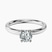 Pre-Designed Platinum Four Prong Solitaire 2mm Lab Diamond Ring