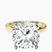 Pre-Designed 14kt Yellow Gold Four Prong Solitaire 2mm Lab Diamond Ring