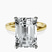 Pre-Designed 14kt Yellow Gold Four Prong Solitaire 2mm Lab Diamond Ring