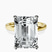Pre-Designed 18kt Yellow Gold Four Prong Solitaire 2mm Lab Diamond Ring
