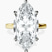 Pre-Designed 14kt Yellow Gold Four Prong Solitaire 2mm Lab Diamond Ring