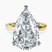 Pre-Designed 18kt Yellow Gold Four Prong Solitaire 2mm Lab Diamond Ring