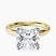 Pre-Designed 18kt Yellow Gold Four Prong Solitaire 2mm Lab Diamond Ring