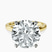 Pre-Designed 10kt Yellow Gold Four Prong Solitaire 2mm Lab Diamond Ring