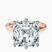 Pre-Designed 18kt Rose Gold Six Prong Solitaire 2mm Lab Diamond Ring