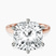 Pre-Designed 14kt Rose Gold Six Prong Solitaire 2mm Lab Diamond Ring