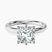 Pre-Designed Platinum Six Prong Solitaire 2mm Lab Diamond Ring