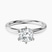 Pre-Designed Platinum Six Prong Solitaire 2mm Lab Diamond Ring