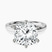 Pre-Designed Platinum Six Prong Solitaire 2mm Lab Diamond Ring