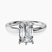 Pre-Designed Platinum Six Prong Solitaire 2mm Lab Diamond Ring