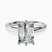 Pre-Designed Platinum Six Prong Solitaire 2mm Lab Diamond Ring