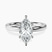 Pre-Designed Platinum Six Prong Solitaire 2mm Lab Diamond Ring