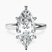 Pre-Designed Platinum Six Prong Solitaire 2mm Lab Diamond Ring