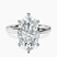 Pre-Designed Platinum Six Prong Solitaire 2mm Lab Diamond Ring