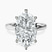 Pre-Designed Platinum Six Prong Solitaire 2mm Lab Diamond Ring