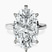 Pre-Designed Platinum Six Prong Solitaire 2mm Lab Diamond Ring