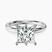 Pre-Designed Platinum Six Prong Solitaire 2mm Lab Diamond Ring