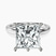 Pre-Designed Platinum Six Prong Solitaire 2mm Lab Diamond Ring