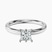 Pre-Designed Platinum Six Prong Solitaire 2mm Lab Diamond Ring