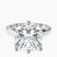 Pre-Designed Platinum Six Prong Solitaire 2mm Lab Diamond Ring